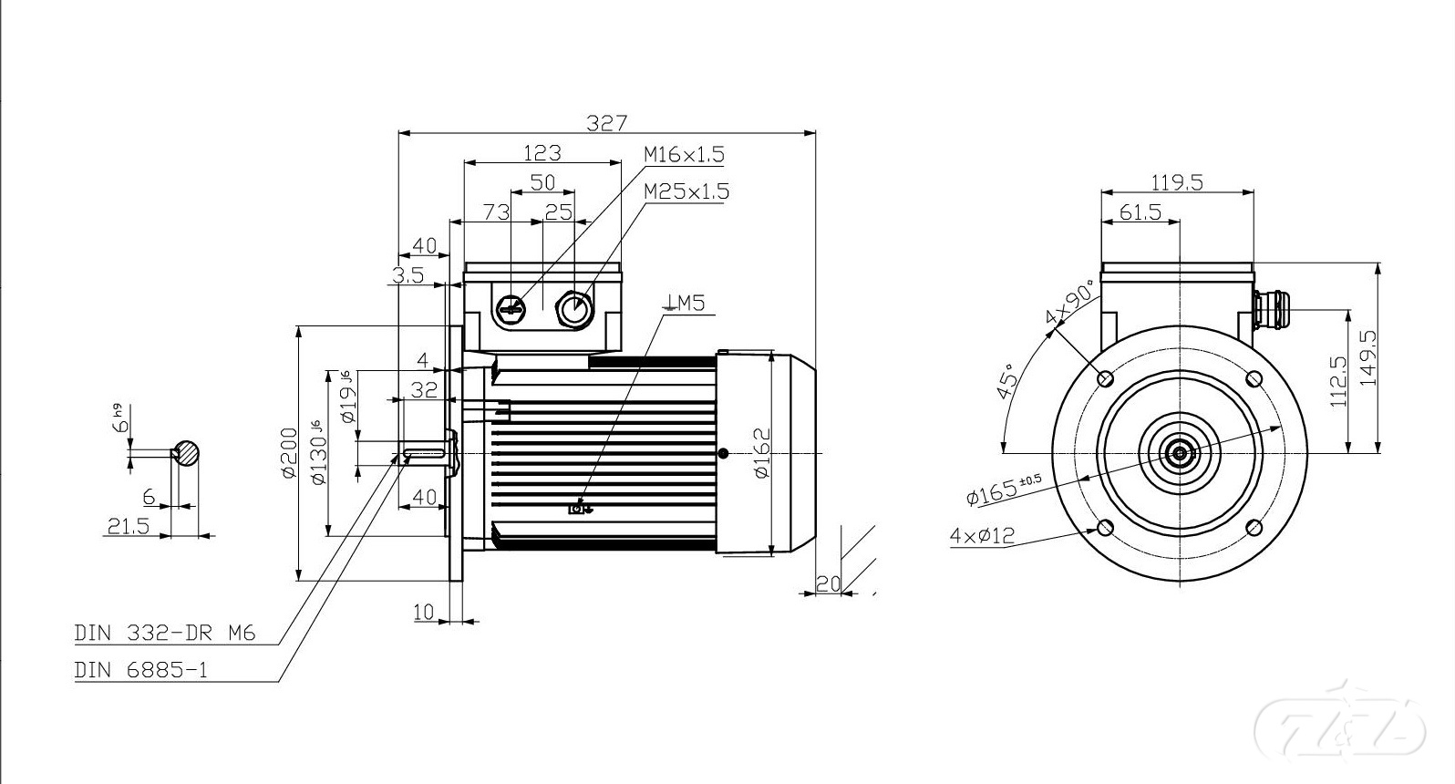 Elektromotor INNOMOTICS, 1,1kW, 2885ot., 1MB1033-0DA32-2FA4